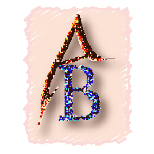 Monogram sticker 1